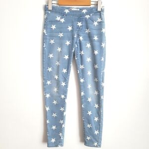 Kids Levi's Star Print Jeggings Size 14 Reg